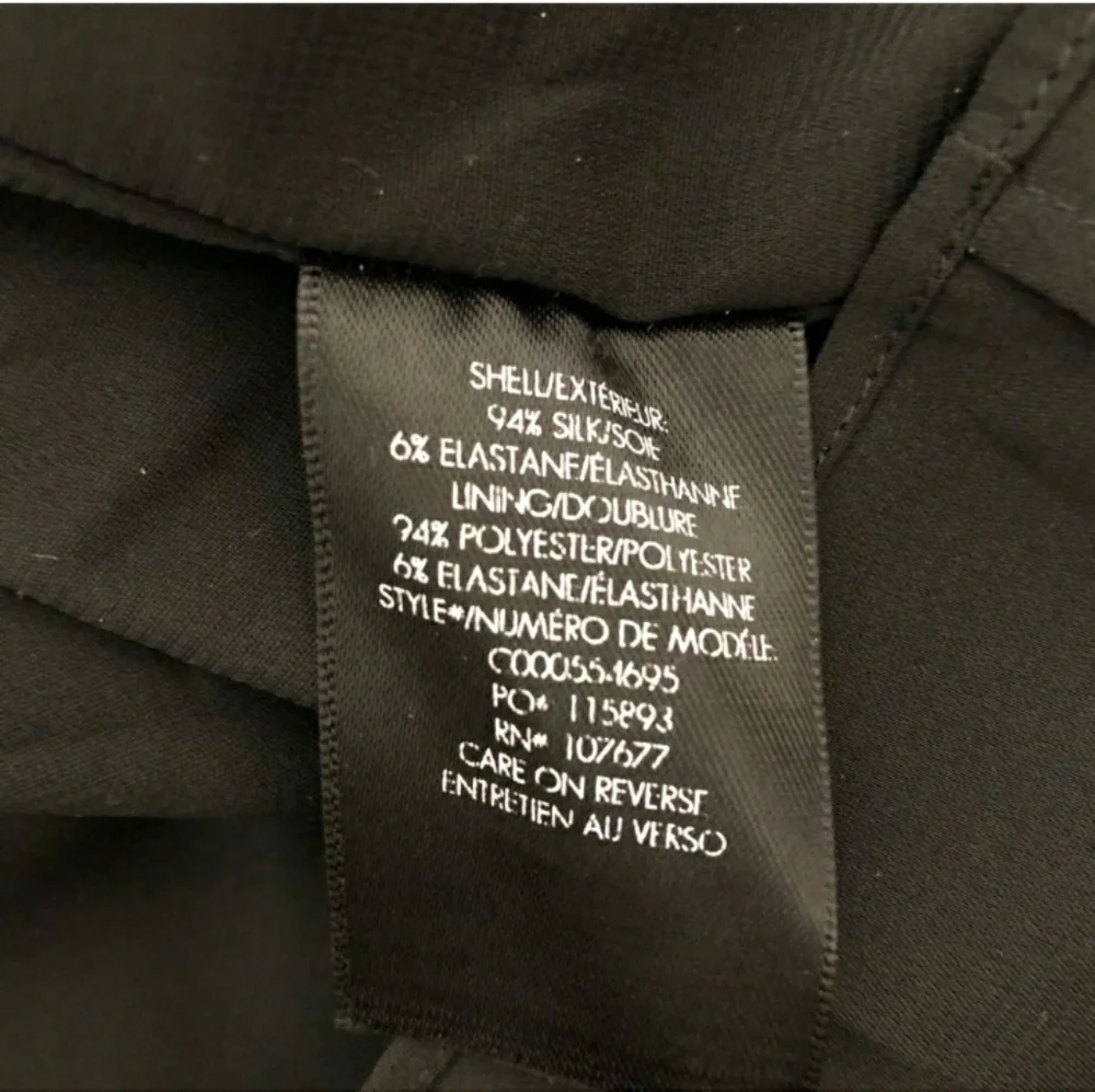 ALICE + OLIVIA Black Fierra Racerback Dress EUC!